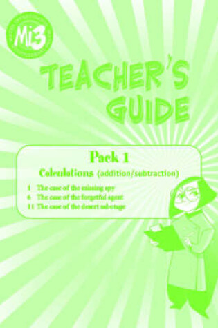 Cover of Maths Investigator: MI3 Teacher's Guide Topic Pack A: Calculations (Addition/Subtraction)