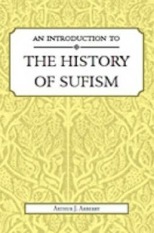 Cover of An Introduction to the History of Sufism