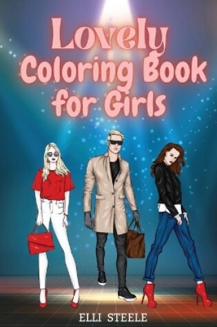 Cover of Lovely Coloring Book for Girls