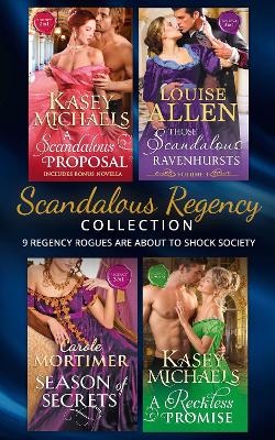 Book cover for Scandalous Regency Secrets Collection