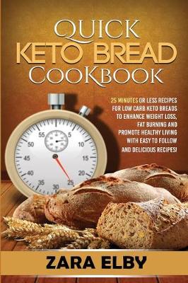 Book cover for Quick Keto Bread Cookbook