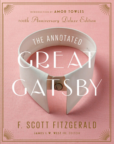 Book cover for The Annotated Great Gatsby