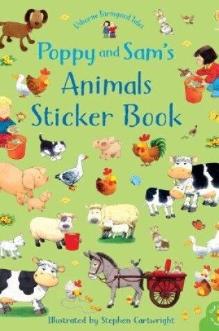 Cover of Poppy and Sam's Animals Sticker Book