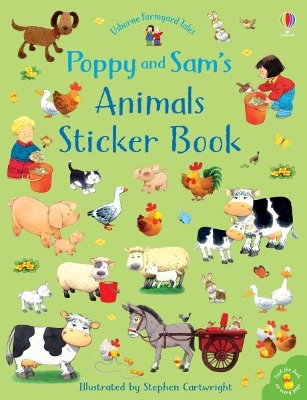 Cover of Poppy and Sam's Animals Sticker Book