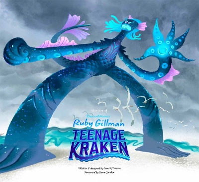 Book cover for The Art of DreamWorks Ruby Gillman: Teenage Kraken