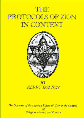 Book cover for The Protocols of the Learned Elders of Zion in Context