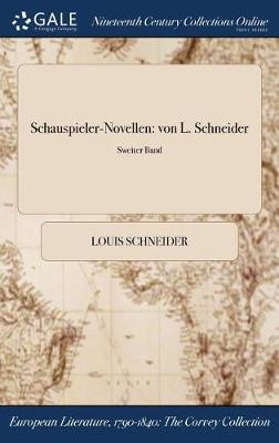 Book cover for Schauspieler-Novellen