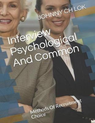 Book cover for Interview Psychological And Common