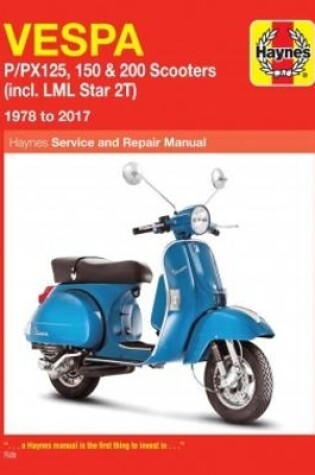 Cover of Vespa P/PX125, 150 & 200 Scooters (incl. LML Star 2T) (78-17)