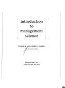 Book cover for Introduction to Management Science