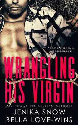 Book cover for Wrangling His Virgin