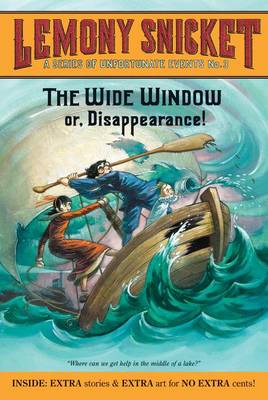 Book cover for The Wide Window Or, Disappearance!