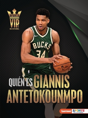 Book cover for Quién es Giannis Antetokounmpo (Meet Giannis Antetokounmpo)