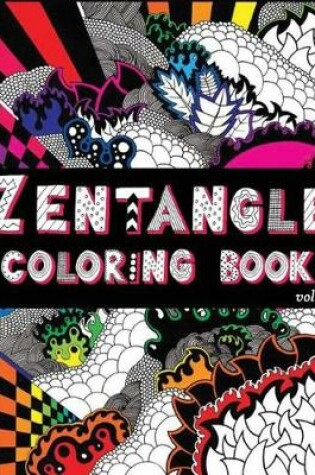 Cover of Zentangle Coloring Book Vol.1-2