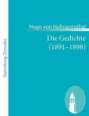 Book cover for Die Gedichte (1891-1898)