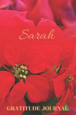 Book cover for Sarah Gratitude Journal