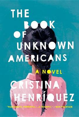 Book cover for The Book of Unknown Americans