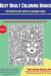 Book cover for Best Adult Coloring Books (40 Complex and Intricate Coloring Pages)