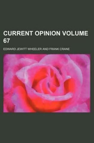 Cover of Current Opinion Volume 67