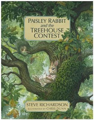 Book cover for Paisley Rabbit and the Treehouse Contest