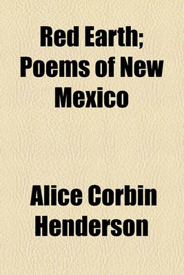 Book cover for Red Earth; Poems of New Mexico