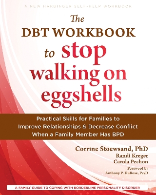 Book cover for The DBT Workbook to Stop Walking on Eggshells