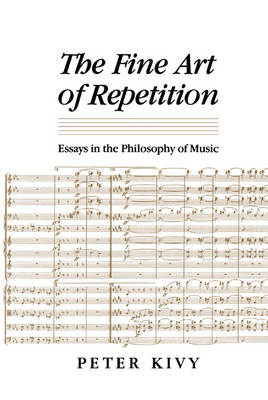 Book cover for The Fine Art of Repetition