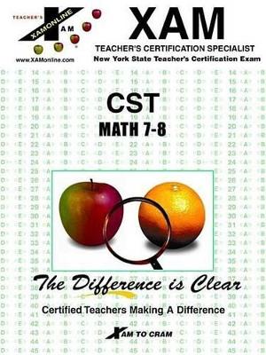 Book cover for CST Mathematics 7-8