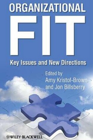 Cover of Organizational Fit: Key Issues and New Directions