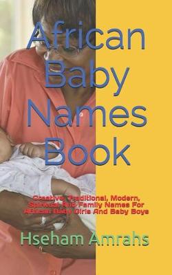 Book cover for African Baby Names Book