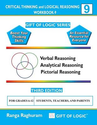 Book cover for Critical Thinking and Logical Reasoning Workbook-9