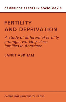 Cover of Fertility and Deprivation