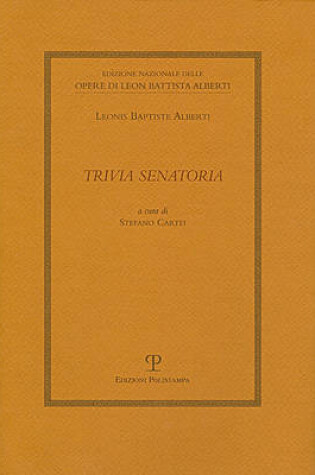 Cover of Leonis Baptiste Alberti
