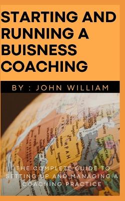Book cover for starting and running a buisness coaching