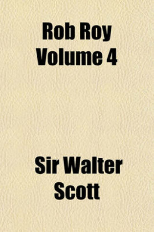 Cover of Rob Roy Volume 4