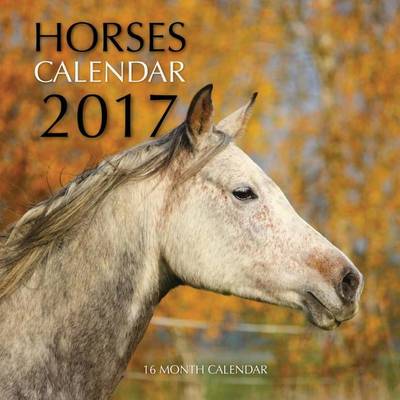 Book cover for Horses Calendar 2017