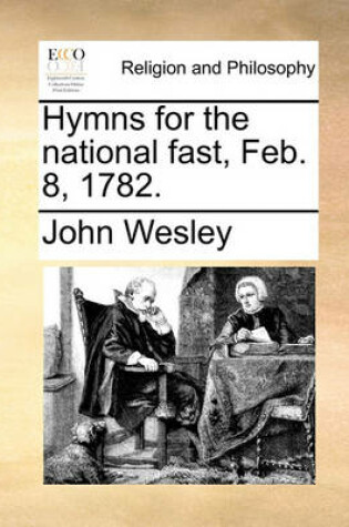 Cover of Hymns for the National Fast, Feb. 8, 1782.