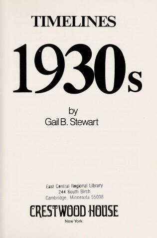 Cover of 1930s