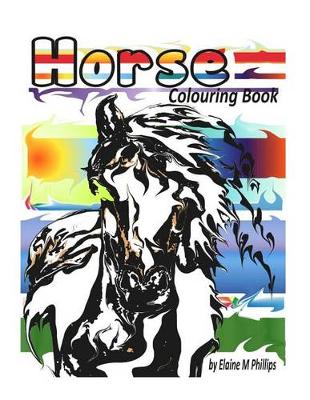 Book cover for Horse Colouring Book