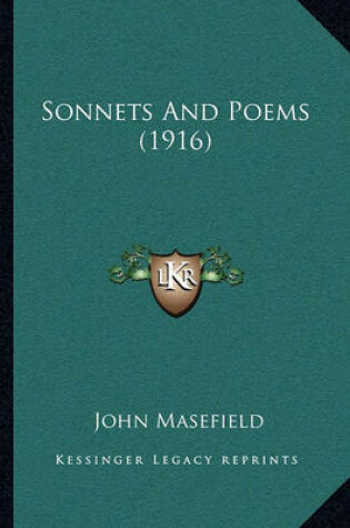 Cover of Sonnets and Poems (1916)