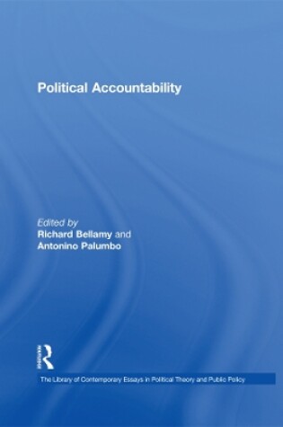 Cover of Political Accountability