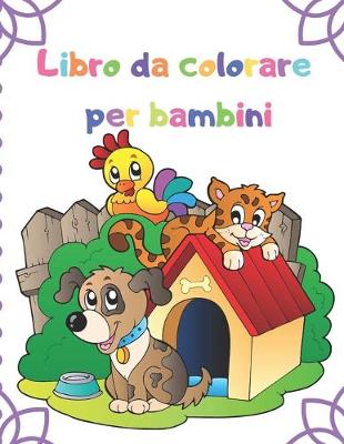 Book cover for Libro da colorare per bambini