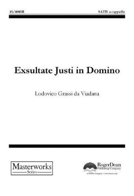 Cover of Exsultate Justi in Domino