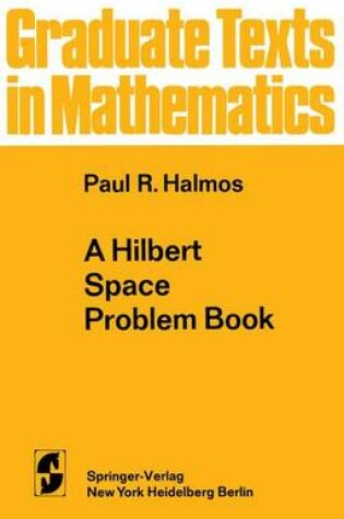 Cover of A Hilbert Space Problem Book