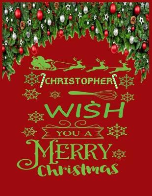 Book cover for CHRISTOPHER wish you a merry christmas