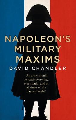 Book cover for Napoleon's Military Maxims