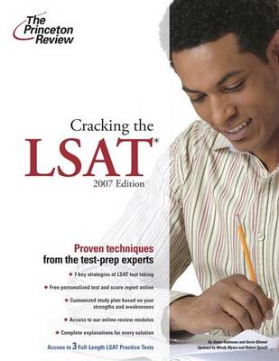 Book cover for Cracking the LSAT