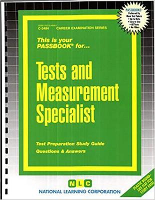 Book cover for Tests and Measurement Specialist