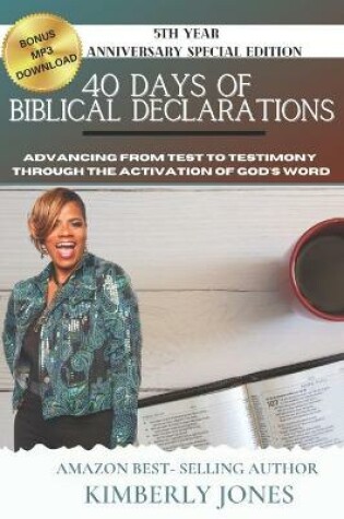 Cover of 40 Days of Biblical Declarations