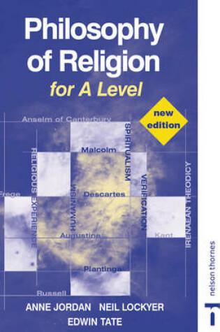 Cover of Philosophy of Religion for A Level